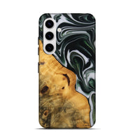 Galaxy S25 Wood Live Edge Phone Case - Verla (Green, 746288)