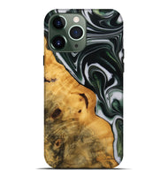 iPhone 13 Pro Max Wood Live Edge Phone Case - Verla (Green, 746288)