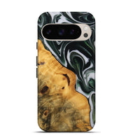 Pixel 9 Wood Live Edge Phone Case - Verla (Green, 746288)