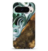 Pixel 9 Pro XL Wood Live Edge Phone Case - Annika (Green, 746289)