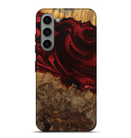 Galaxy S23 Plus Wood Live Edge Phone Case - Maya (Red, 746316)