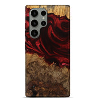 Galaxy S23 Ultra Wood Live Edge Phone Case - Maya (Red, 746316)