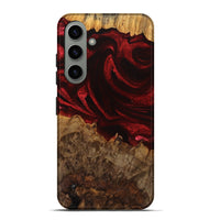 Galaxy S24 Plus Wood Live Edge Phone Case - Maya (Red, 746316)