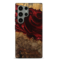 Galaxy S24 Ultra Wood Live Edge Phone Case - Maya (Red, 746316)