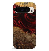 Pixel 9 Pro XL Wood Live Edge Phone Case - Maya (Red, 746316)