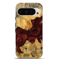 Pixel 9 Pro XL Wood Live Edge Phone Case - Kaleigh (Red, 746320)