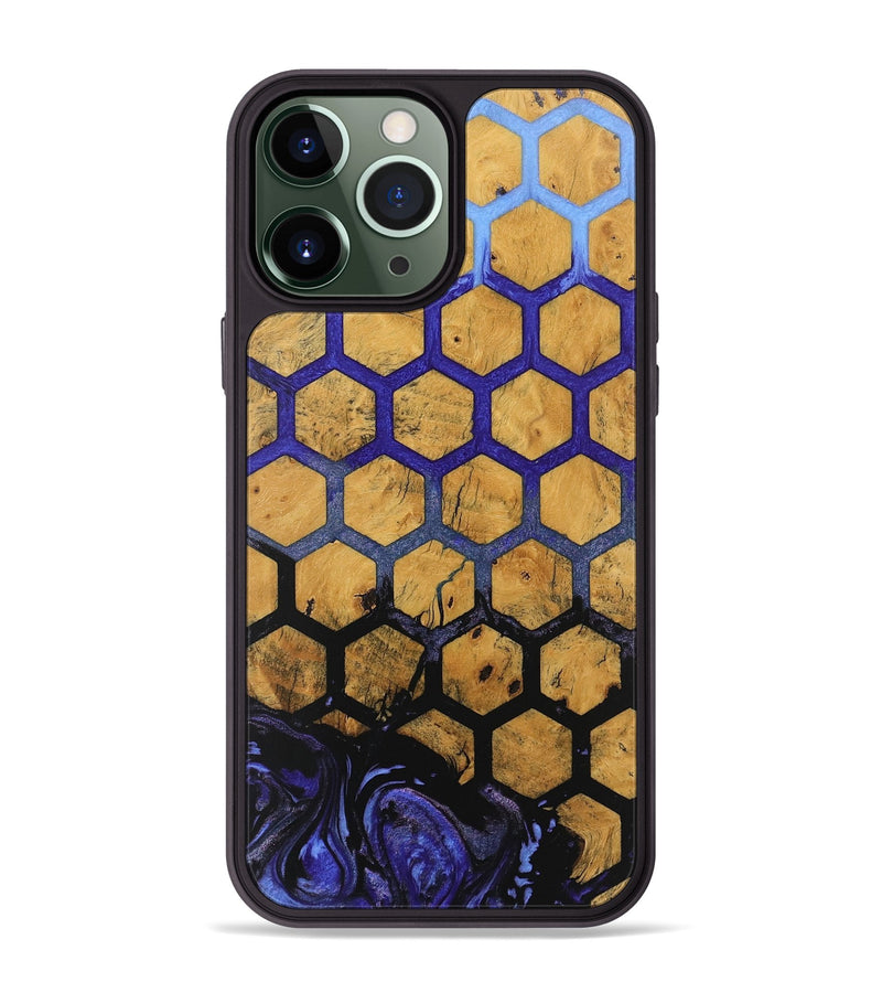 iPhone 13 Pro Max Wood Phone Case - Clover (Pattern, 746321)