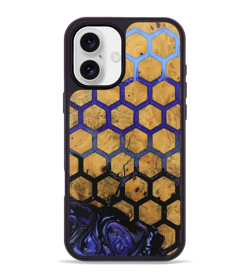 iPhone 16 Plus Wood Phone Case - Clover (Pattern, 746321)