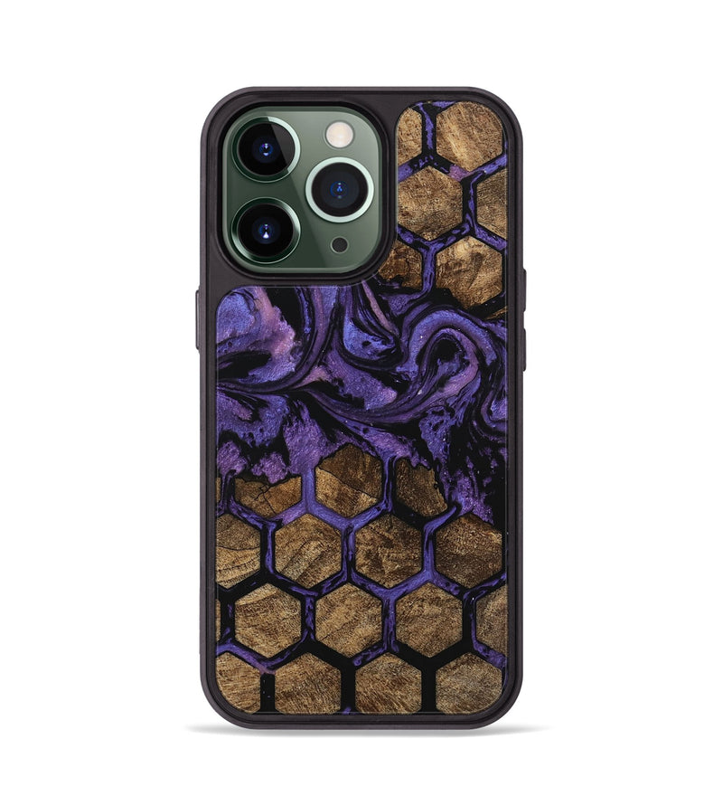 iPhone 13 Pro Wood Phone Case - Allyson (Pattern, 746323)