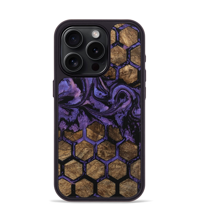 iPhone 15 Pro Wood Phone Case - Allyson (Pattern, 746323)