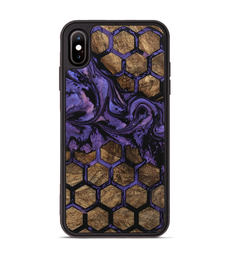 iPhone Xs Max Wood Phone Case - Allyson (Pattern, 746323)