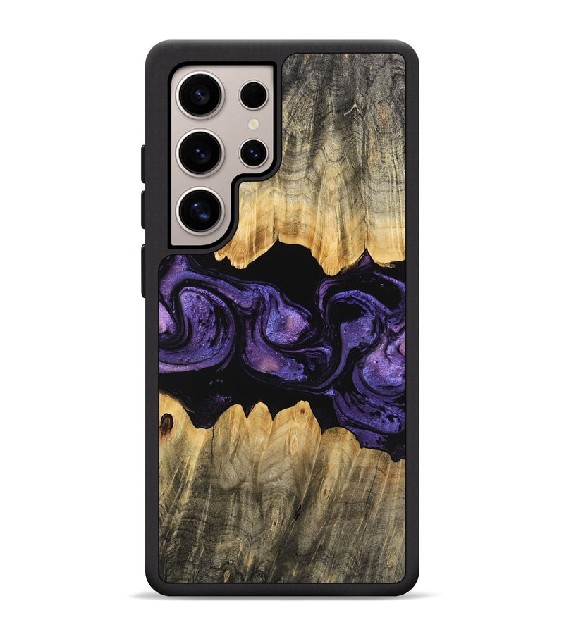 Galaxy S25 Ultra Wood Phone Case - Angela (Purple, 746324)