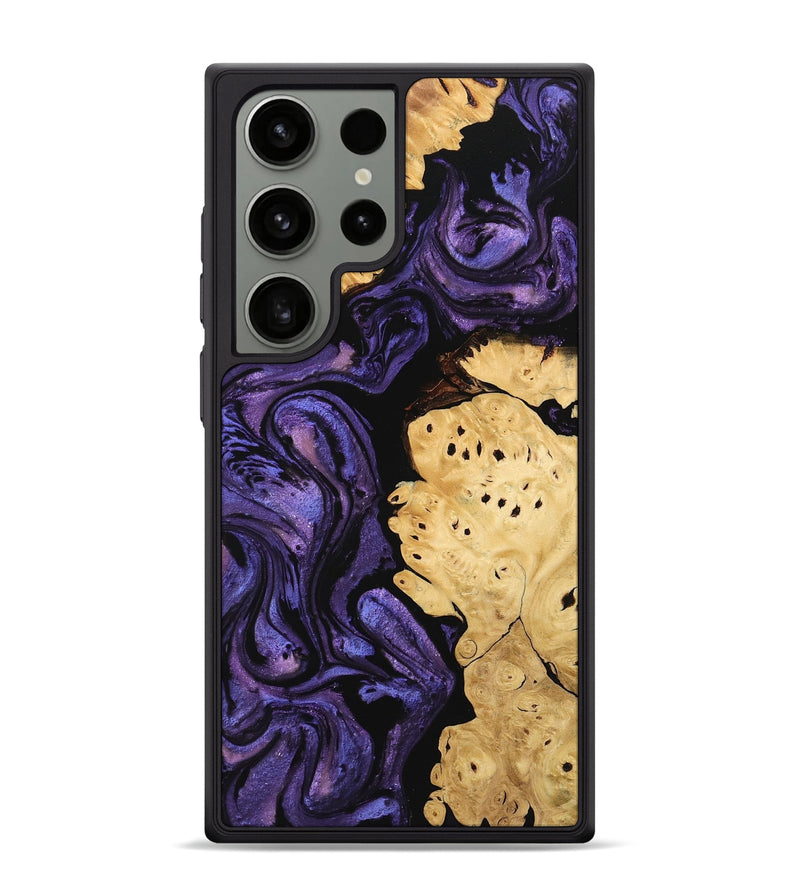 Galaxy S24 Ultra Wood Phone Case - Evelyn (Purple, 746325)