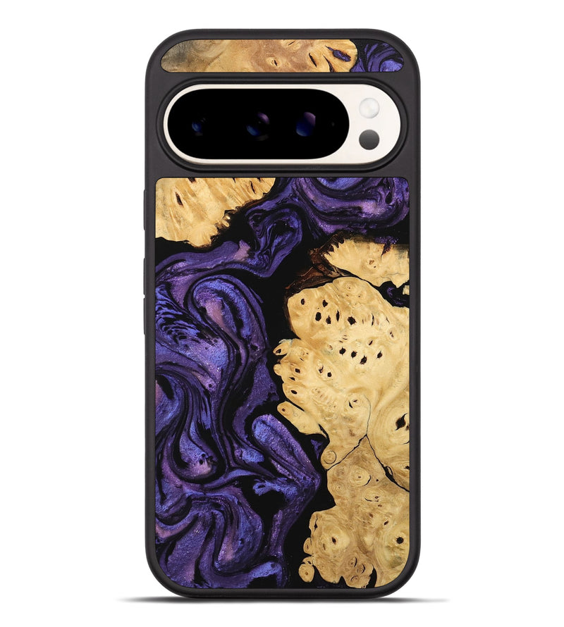 Pixel 9 Pro XL Wood Phone Case - Evelyn (Purple, 746325)