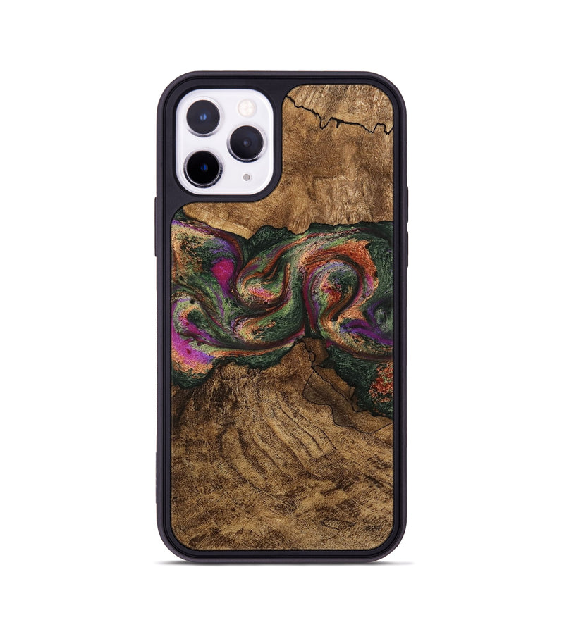 iPhone 11 Pro Wood Phone Case - Orin (Green, 746326)