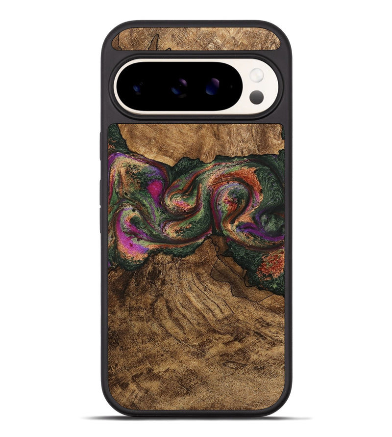 Pixel 9 Pro XL Wood Phone Case - Orin (Green, 746326)