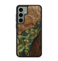 Galaxy S24 Plus Wood Phone Case - Alonza (Green, 746328)