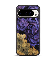 Pixel 9 Wood Phone Case - Roxanna (Purple, 746330)