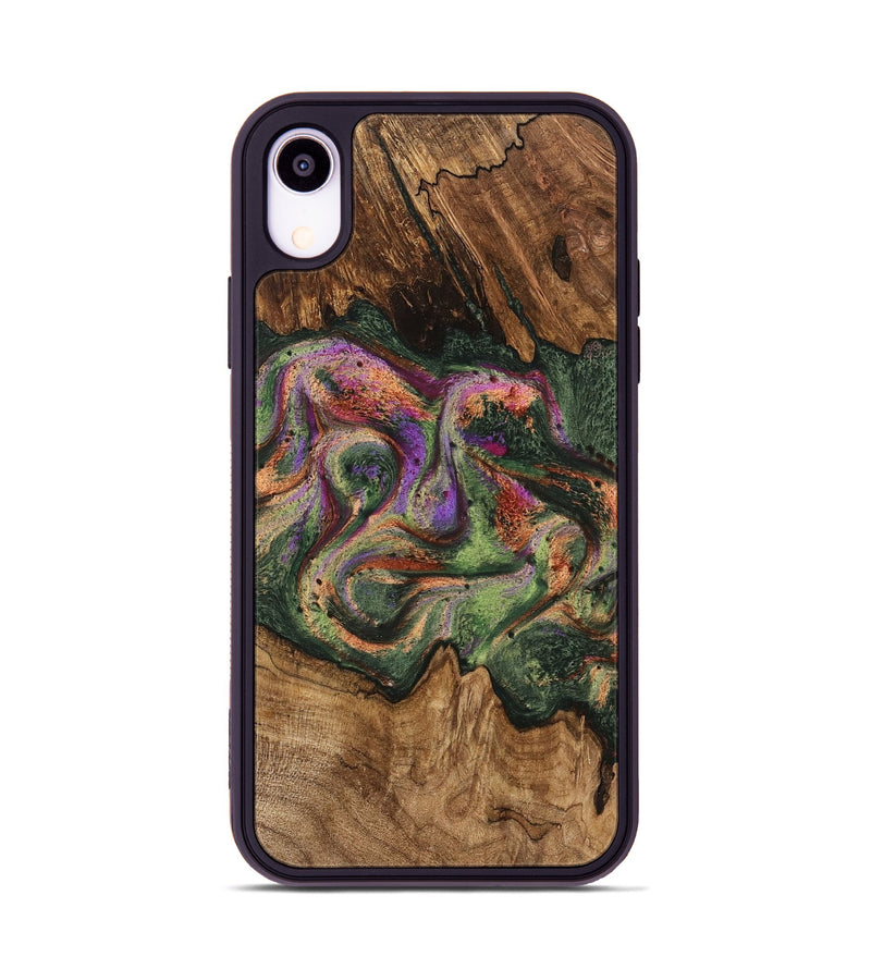 iPhone Xr Wood Phone Case - Bambi (Green, 746331)