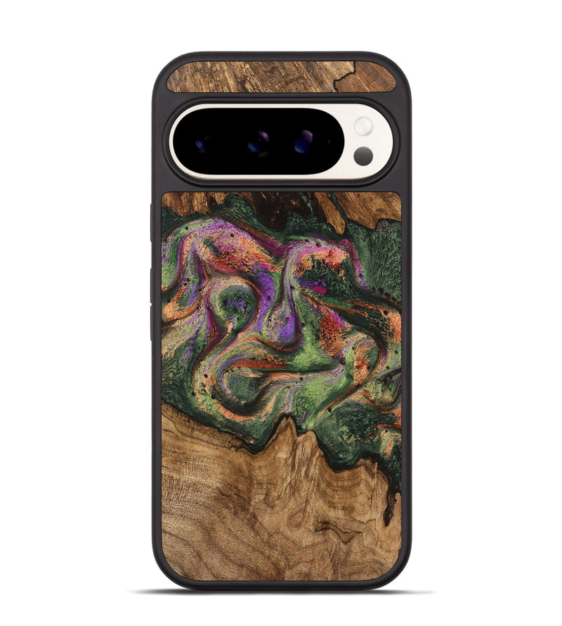 Pixel 9 Wood Phone Case - Bambi (Green, 746331)