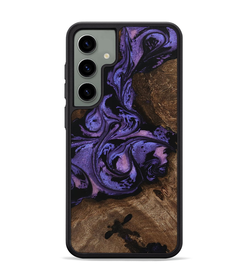 Galaxy S24 Plus Wood Phone Case - Green (Purple, 746332)