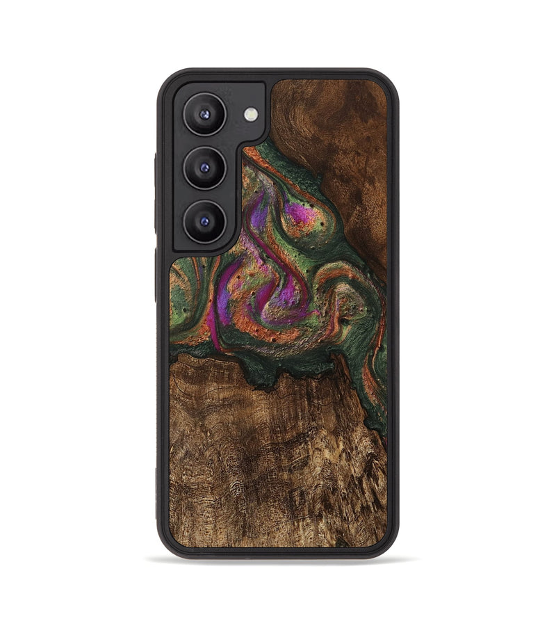 Galaxy S23 Wood Phone Case - Amaris (Green, 746333)