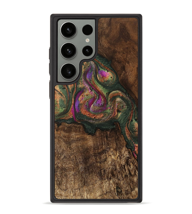 Galaxy S23 Ultra Wood Phone Case - Amaris (Green, 746333)