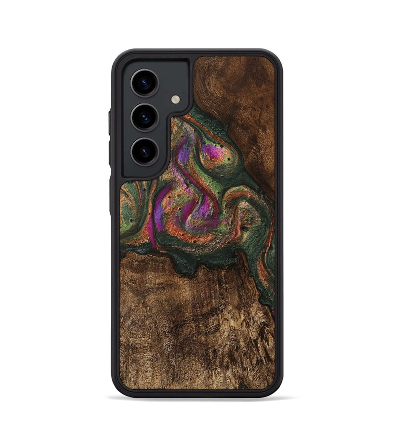 Galaxy S24 Wood Phone Case - Amaris (Green, 746333)