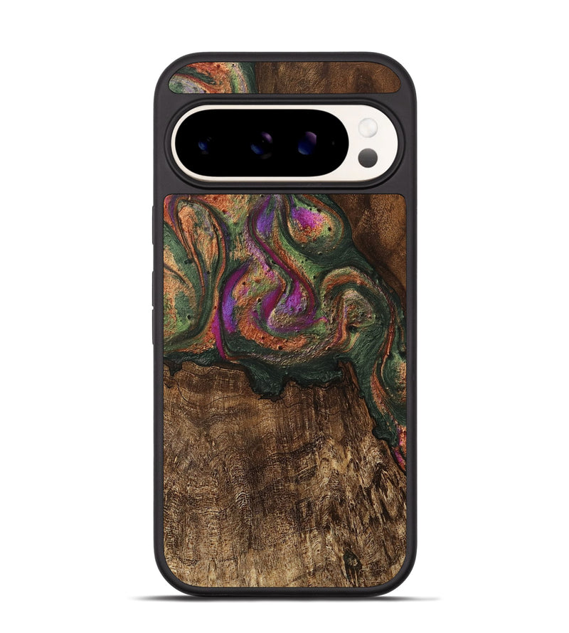 Pixel 9 Wood Phone Case - Amaris (Green, 746333)