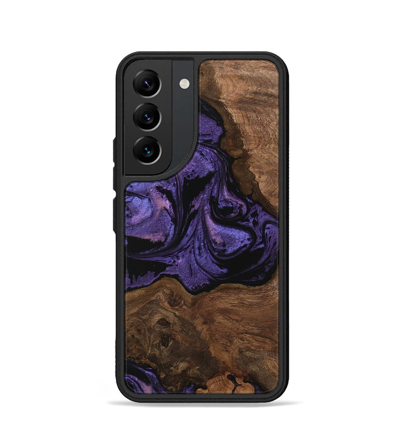 Galaxy S22 Wood Phone Case - Simone (Purple, 746335)