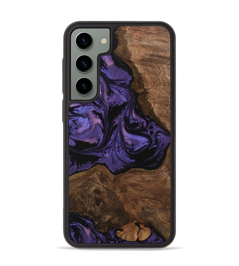 Galaxy S23 Plus Wood Phone Case - Simone (Purple, 746335)