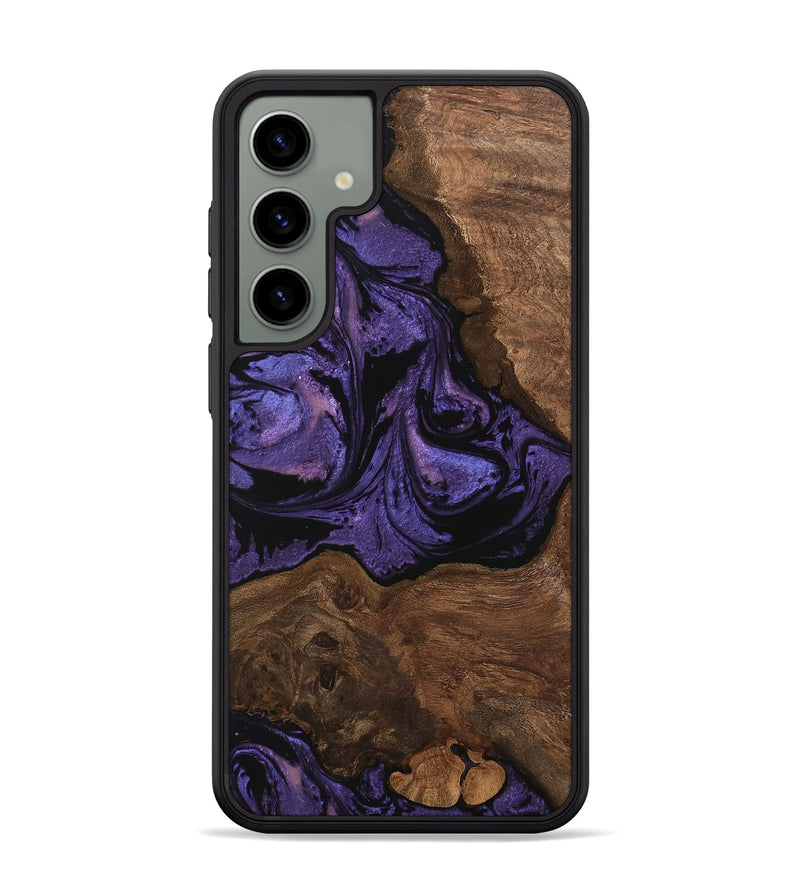 Galaxy S24 Plus Wood Phone Case - Simone (Purple, 746335)