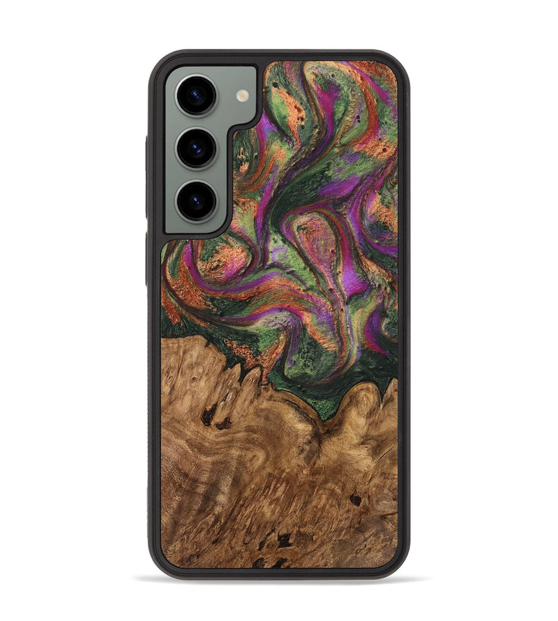 Galaxy S23 Plus Wood Phone Case - Dortha (Green, 746337)