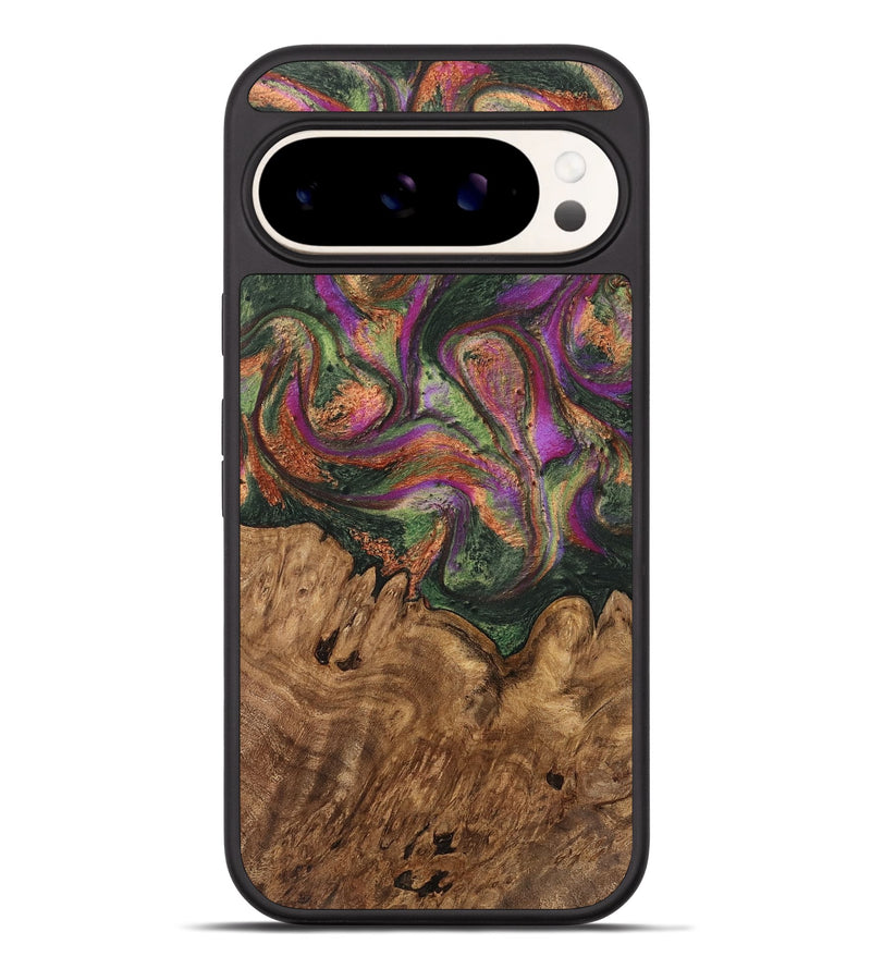 Pixel 9 Pro XL Wood Phone Case - Dortha (Green, 746337)