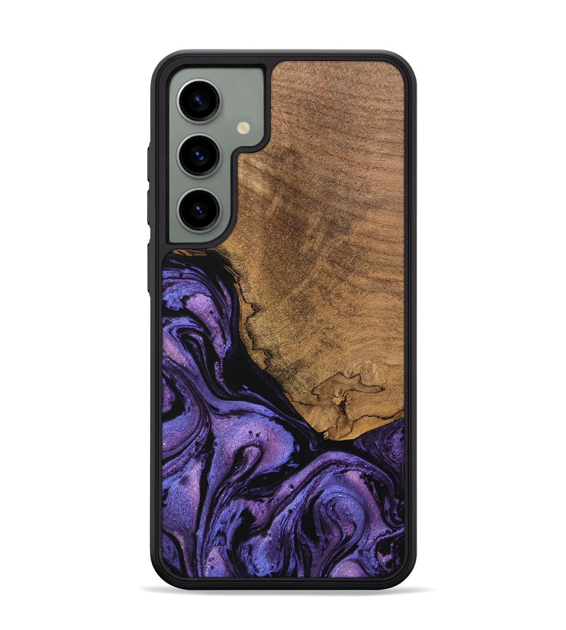 Galaxy S24 Plus Wood Phone Case - Melany (Purple, 746338)