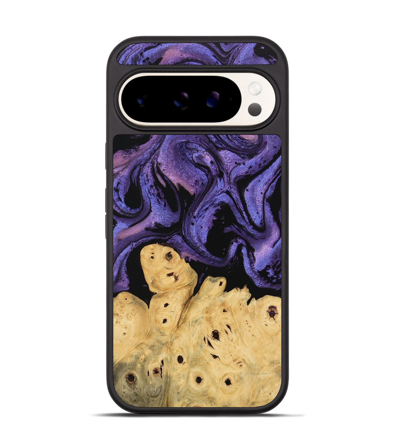 Pixel 9 Wood Phone Case - Dorian (Purple, 746339)