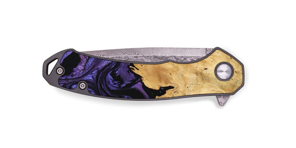 EDC Wood Pocket Knife - Benson (Purple, 746342)