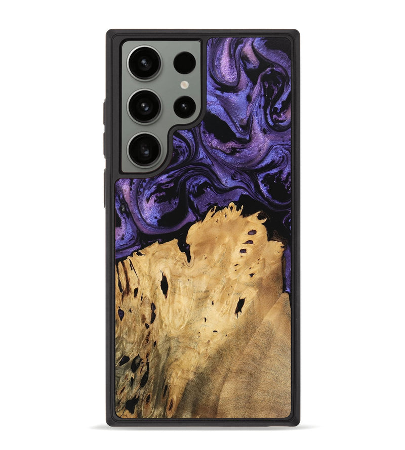 Galaxy S23 Ultra Wood Phone Case - Benson (Purple, 746342)