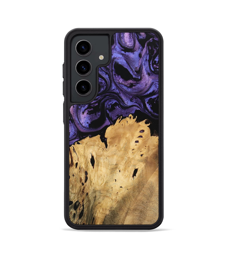 Galaxy S24 Wood Phone Case - Benson (Purple, 746342)