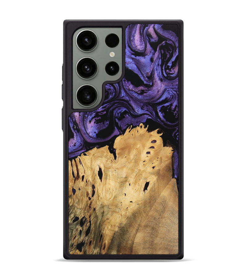 Galaxy S24 Ultra Wood Phone Case - Benson (Purple, 746342)