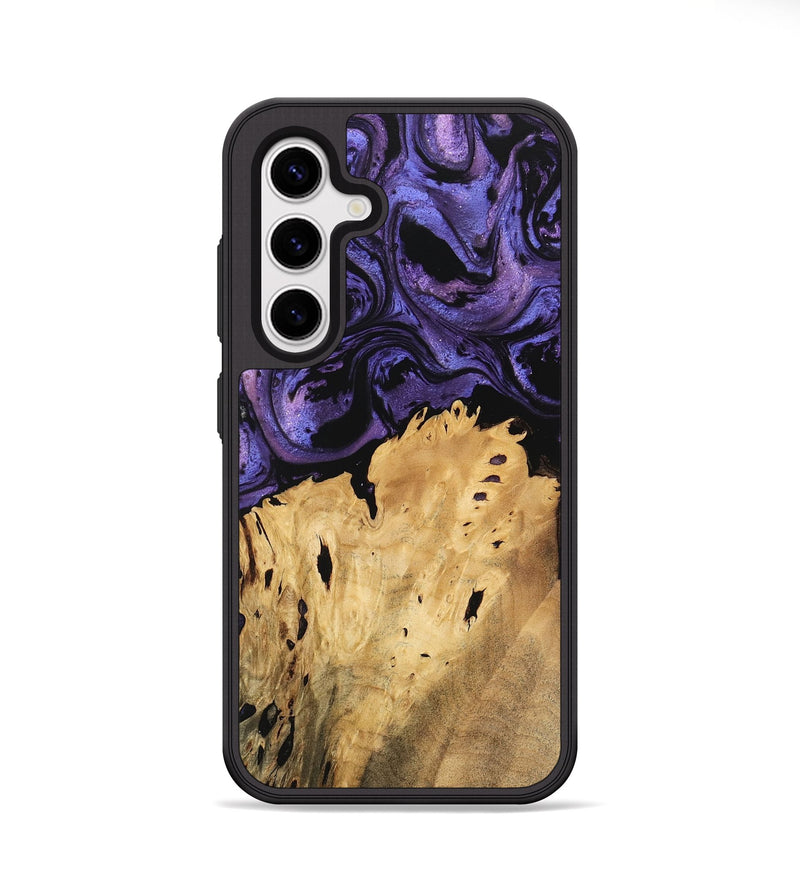 Galaxy S25 Wood Phone Case - Benson (Purple, 746342)