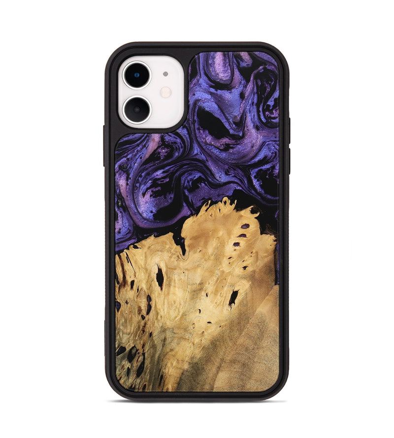 iPhone 11 Wood Phone Case - Benson (Purple, 746342)