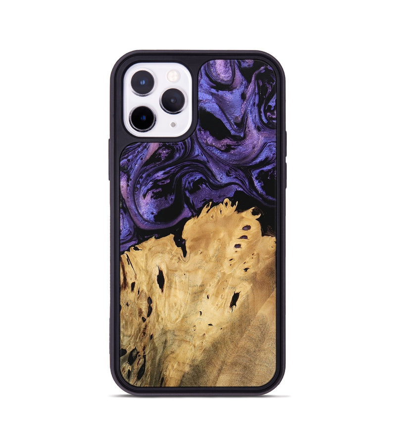 iPhone 11 Pro Wood Phone Case - Benson (Purple, 746342)