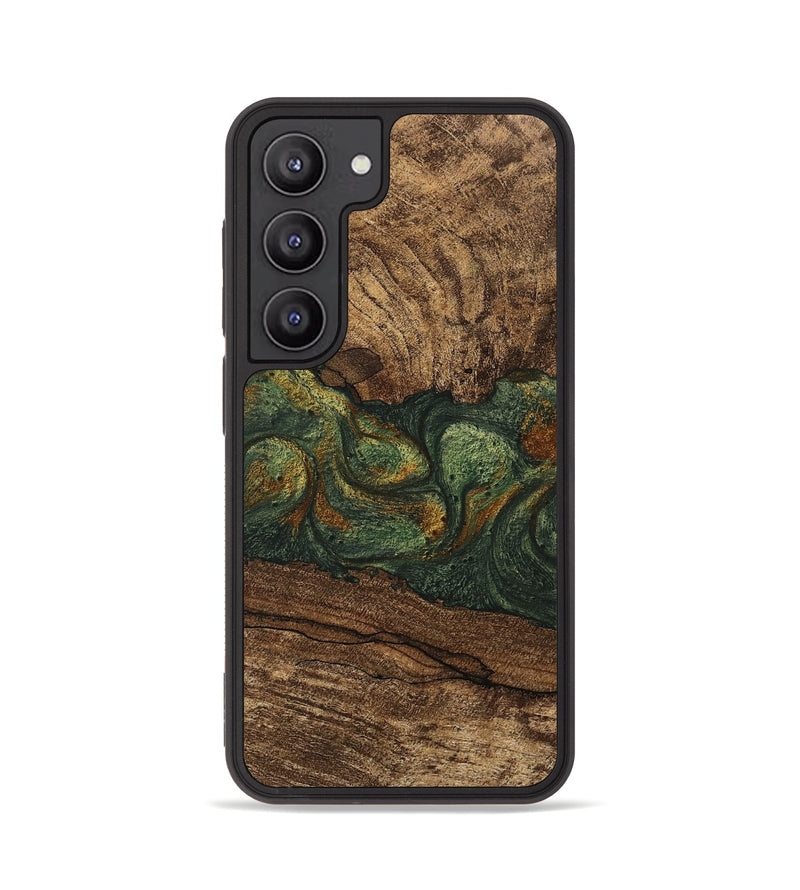 Galaxy S23 Wood Phone Case - Shanae (Green, 746345)