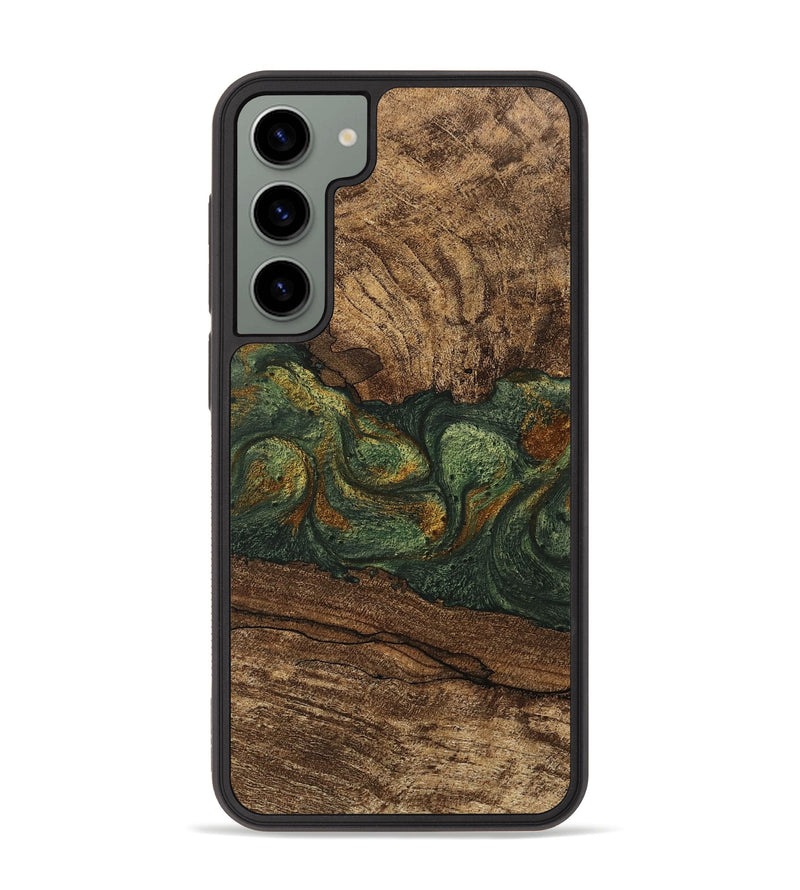 Galaxy S23 Plus Wood Phone Case - Shanae (Green, 746345)