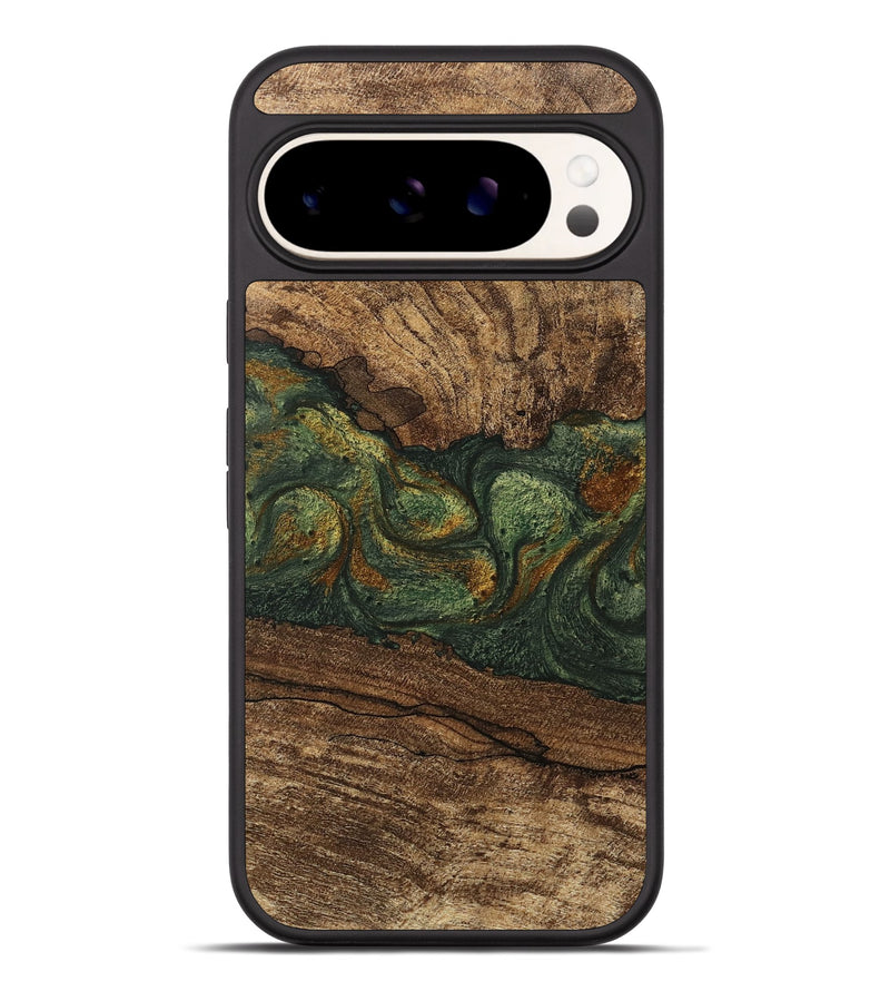 Pixel 9 Pro XL Wood Phone Case - Shanae (Green, 746345)