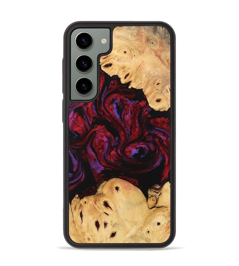 Galaxy S23 Plus Wood Phone Case - Clem (Red, 746346)