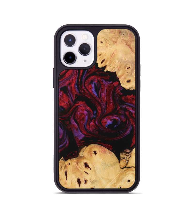 iPhone 11 Pro Wood Phone Case - Clem (Red, 746346)