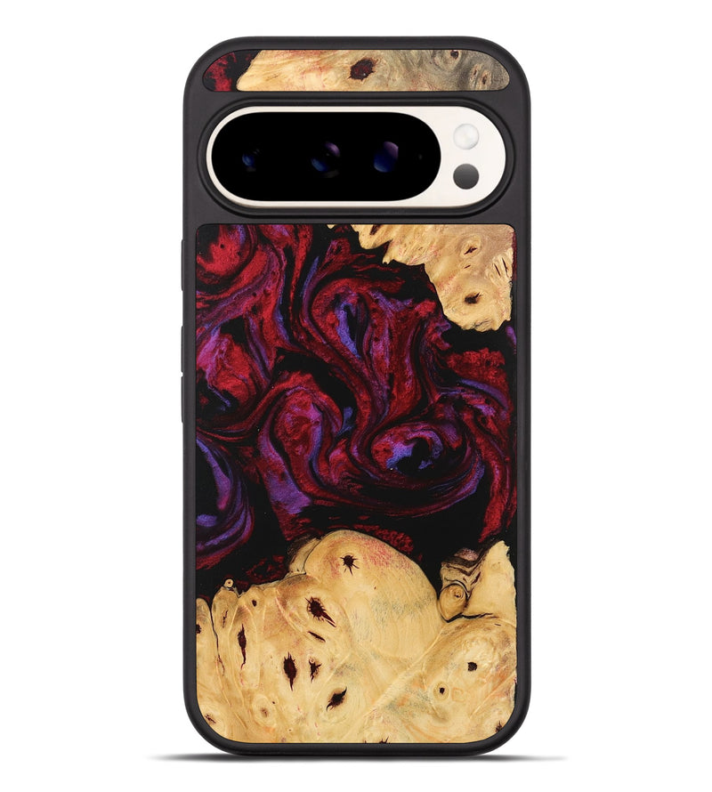 Pixel 9 Pro XL Wood Phone Case - Clem (Red, 746346)