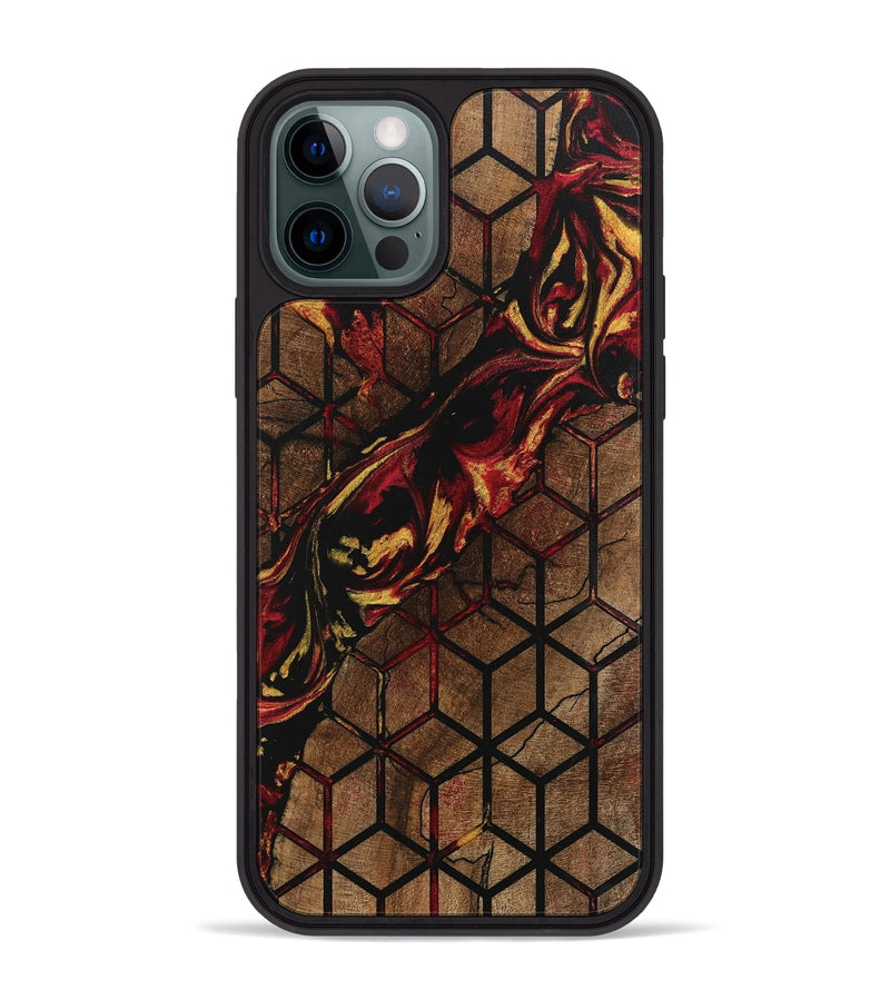 iPhone 12 Pro Max Wood Phone Case - Arleth (Pattern, 746347)